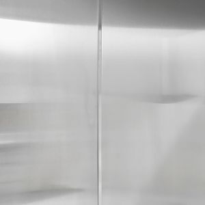 Stainless Wall Panels w/ Seam Strips & End Caps (48"L x 84"H)