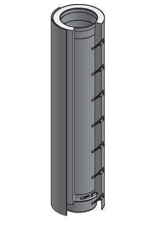 20" Diámetro, Ducto de Grasa de Doble Pared con Espacio Reducido, 48" Longitud de Corte DWCK20-48CL+1 COMPRAR, DUCTOS, Double Wall Reduced Clearance Grease Duct Accessories, Double Wall 20” Diameter