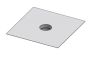 10" Diameter Grease Duct Fan Plate Adapter - End SW-NAKS-CK10-FPE:36x36 SHOP, DUCTWORK, Single Wall Grease Duct Accessories, Single Wall 10” Diameter