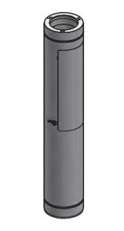 16" Diameter Grease Duct Inline Access Door Length
