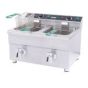 NAKS 30 lb ETL Listed Induction Commercial Countertop Fryer IFD-30 SHOP, Equipment, Deep Fryers