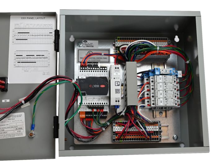 Caja de Control Eléctrico Instalada de Fábrica - Listado UL - 2 Extracción/2 Suministro 1351-INSTALL COMPRAR, ACCESORIOS, Sistemas eléctricos, Electrical Control Box