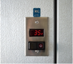 Indoor Freezer 6' x 8' x 7' 11" - Box w/ Remote (0°F)