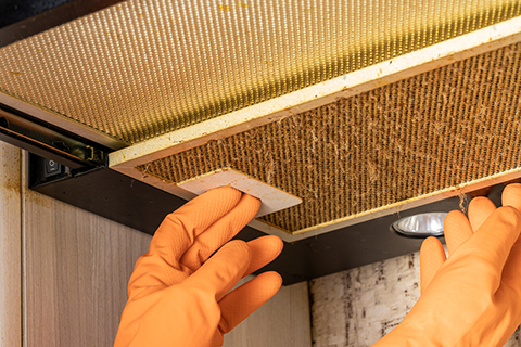Cleaning Your Exhaust Hood Filter On Your Own