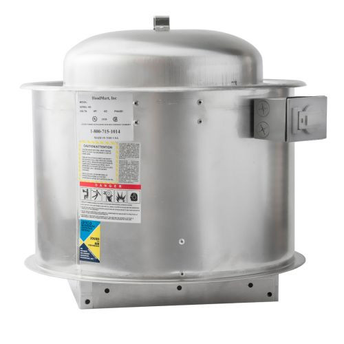 300-500 CFM with Speed Control Commercial Restaurant Kitchen Exhaust Fan 