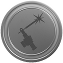 Silver custom fabrication icon